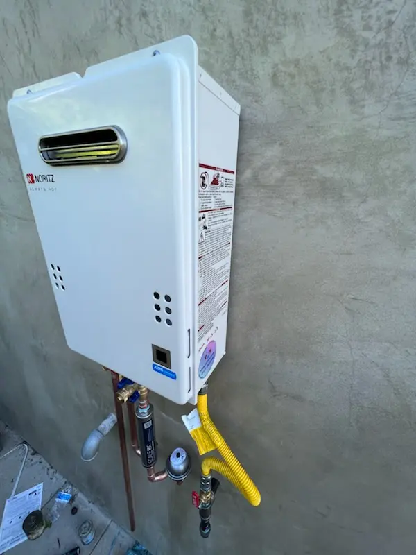 Tankless water heater installation for Hollins homes